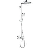 Душевая стойка Hansgrohe Crometta S с однорычажным смесителем