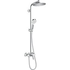 Душевая стойка Hansgrohe Crometta S с однорычажным смесителем