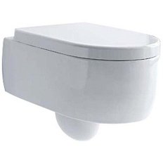 Унитаз подвесной Kerasan Flo белый