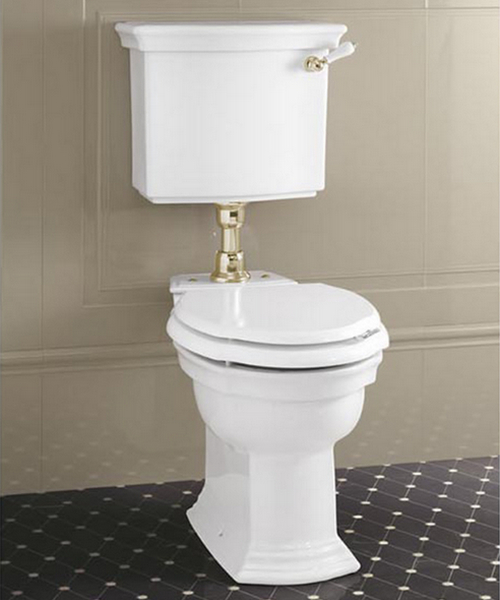 Ручка управления слива бачка Devon & Devon золото IBLEVADX/OT (детальная фотография) index_1