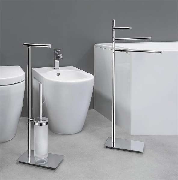 Стойка для ванной Colombo Square запасная щетка B9904 (детальная фотография), современные, hi-tech