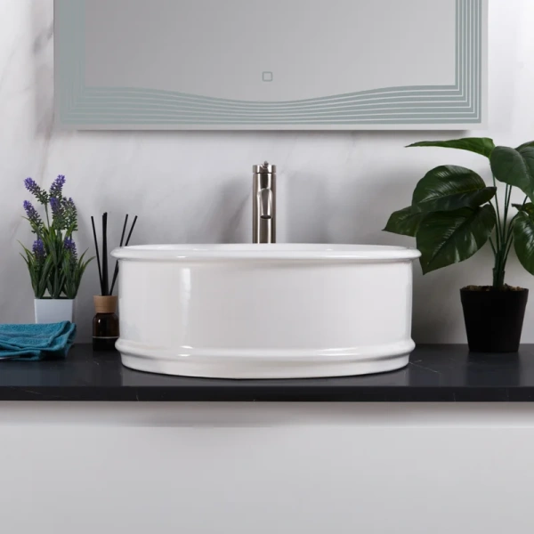 Раковина BelBagno 45 см накладная BB1383 (детальная фотография), 45 см