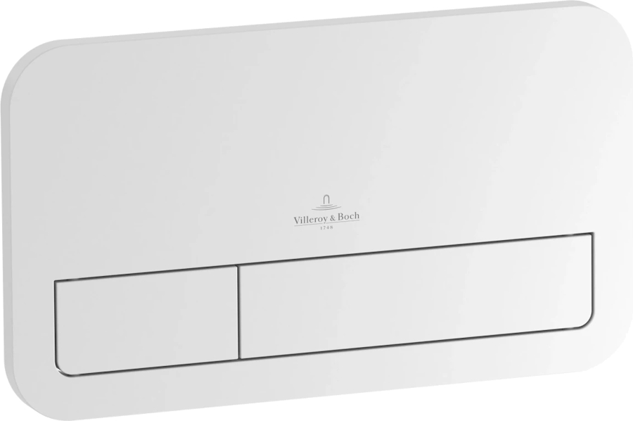 Клавиша смыва Villeroy & Boch ViConnect белая 92249068 (детальная фотография), в наличии
