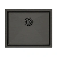 Мойка для кухни Paulmark Next 54 см вороненая сталь