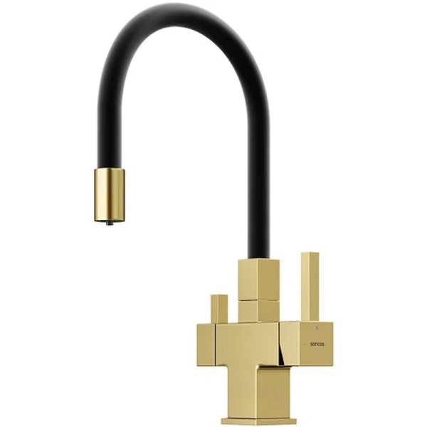 Смеситель для кухни Sancos Arno золото SC4005BG (детальная фотография)