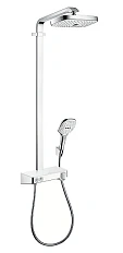 Душевая стойка Hansgrohe Raindance Select белый/хром