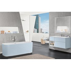 Ванна квариловая Villeroy & Boch Finion 170х70 см отдельностоящая, альпийский белый