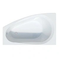 Ванна акриловая Corpa Nera Milano, CN05053WHR/CN05054WHL, 150 х 90 см, правая/левая, цвет белый