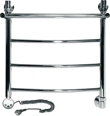 Полотенцесушитель электрический Ника Arc ЛД ВП 50/50 см с полочкой