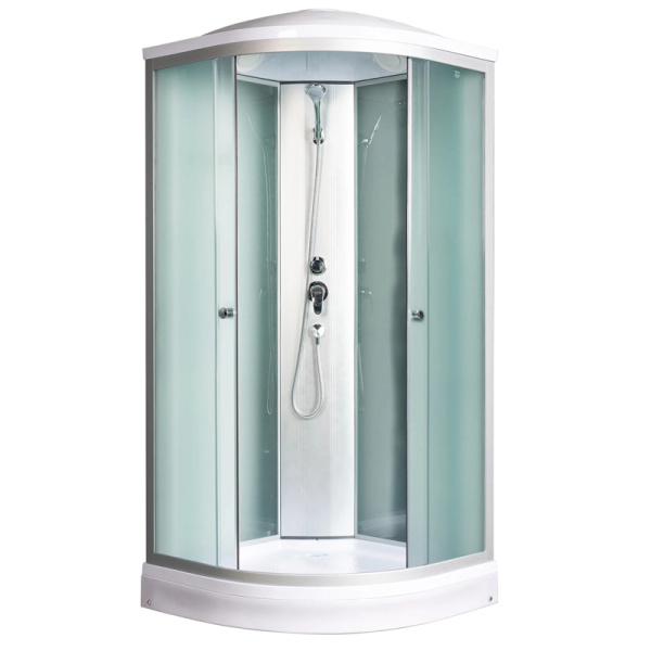 Душевая кабина River Nara Light 100х100 см с поддоном NARA LIGHT 100/15 MT (детальная фотография)