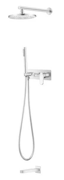 Душевой комплект Boheme Spectre белый матовый 454-2-MW (детальная фотография)