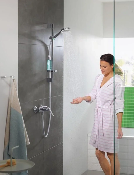 Душевой комплект Hansgrohe Crometta с мыльницей 26553400 (детальная фотография), нет в наличии