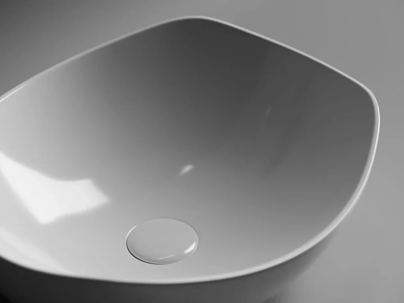 Раковина Ceramica Nova Element 42 см накладная CN5017 (детальная фотография), в форме чаши, круглой формы