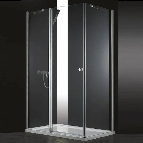 Душевой уголок Cezares Elena 120x80 см прозрачное стекло - фото 1