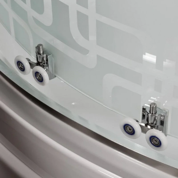 Душевая кабина Deto EM 120x80 см правая EM2712RLED+GM (детальная фотография), современныe, hi-tech, декорированныe