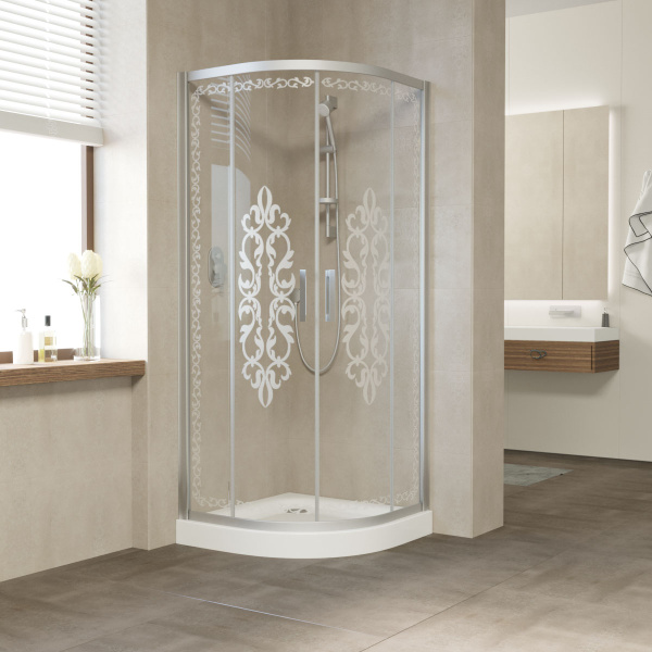 Душевой уголок стекло Felicita2 Vegas-glass ZS 90 Felicita2 (детальная фотография), современные, hi-tech