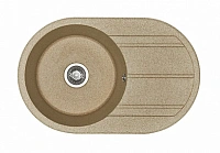 Мойка для кухни Акватон Амира 78 см песочная