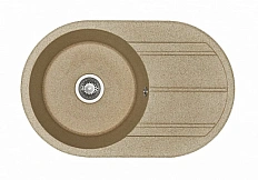 Мойка для кухни Акватон Амира 78 см песочная