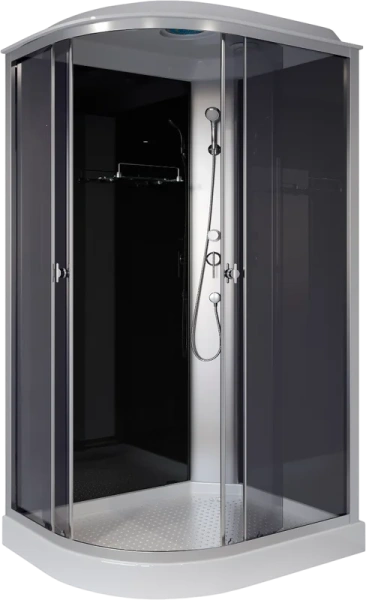 Душевая кабина Niagara Eco E120/80/13 120x80 см стекло тонированное (детальная фотография)