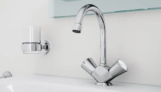 Смеситель для раковины Grohe Costa S 21338001 (детальная фотография), недорогие, округлая форма