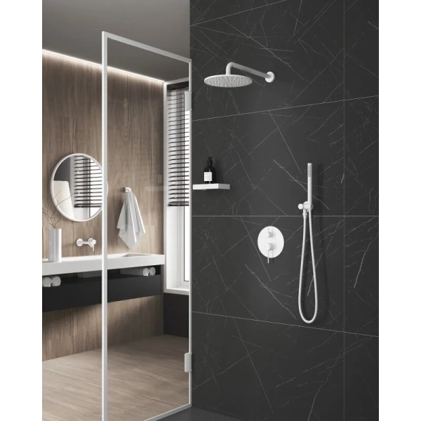 Душевой комплект Timo Saona белый SX-2369/16SM (детальная фотография), душевые комплекты, наборы