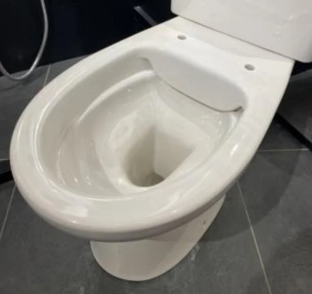 Унитаз компакт VitrA Himmel безободковый 9864B099-7207 (детальная фотография), современные, hi-tech, круглые