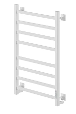 Полотенцесушитель электрический Ника Step 80х40 см белый матовый