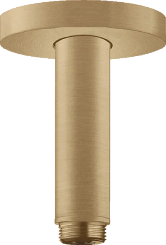 Кронштейн для верхнего душа Hansgrohe шлифованная бронза - фото 2