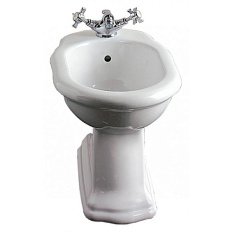 Биде напольное Devon & Devon New Etoile белое на 1 отверстие