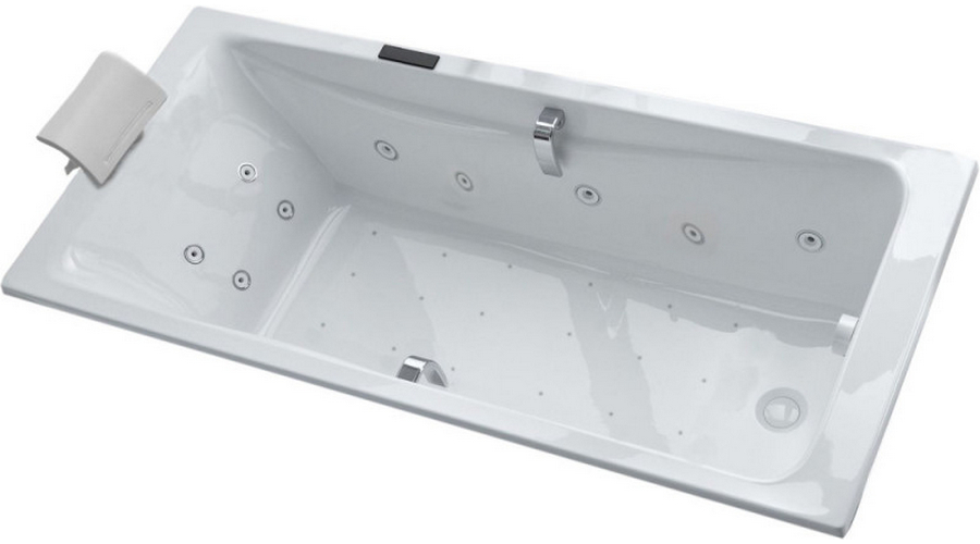 Ванна акриловая Jacob Delafon Odeon Up 180х80 см гидромассажная E5BD2200-00 (детальная фотография)