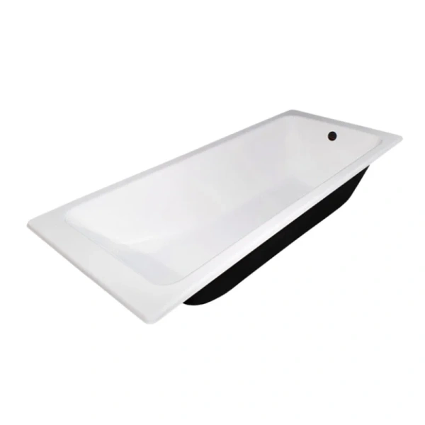 Чугунная ванна Byon Vilma Ц0000285 120 х 70 см, без ручек, цвет белый (детальная фотография), современныe, hi-tech