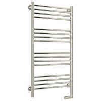 Полотенцесушитель электрический правый, цвет без покрытия перемычка прямая Сунержа Богема 2.0 1000х500