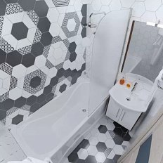 Ванна акриловая Triton Стандарт 165х70 см белая