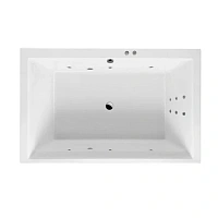 Ванна гидромассажная Excellent Crown Lux Line 190 x 120 см, белый/хром, WAEX.CRO19.LINE.CR