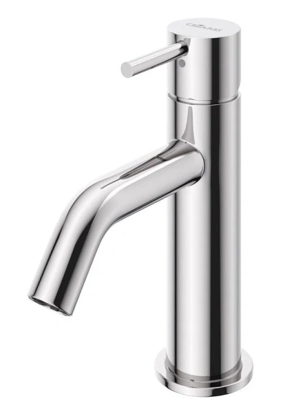 Смеситель для раковины Cezares Leaf без донного клапана LEAF-LSM2-L-01-W0 (детальная фотография)