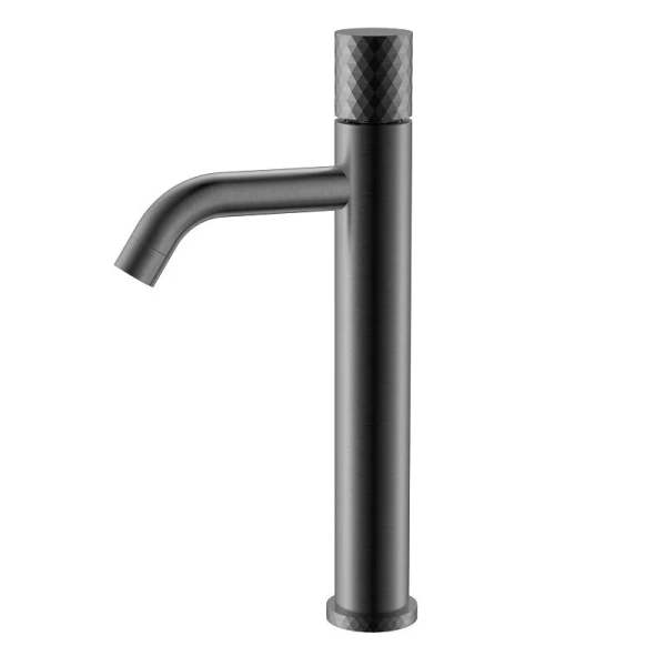 Смеситель для раковины Boheme Stick графит матовый 122-GM (детальная фотография)