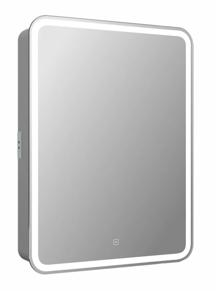 Зеркальный шкаф с подсветкой Misty Элиот 60 см правый МВК018 (детальная фотография)