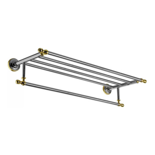 Полотенцедержатель Migliore Mirella хром/золото 17289 (детальная фотография)