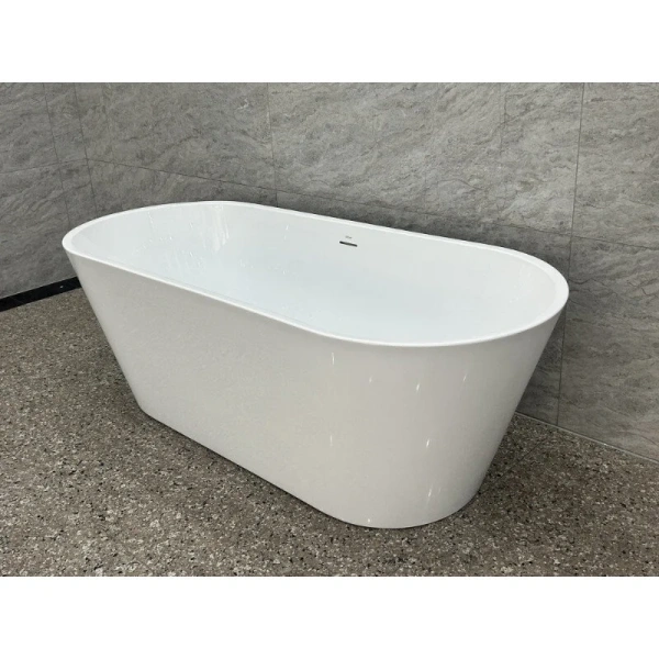 Ванна акриловая Abber AB9268-1.7 белая 170 x 74 см (детальная фотография), отдельностоящие