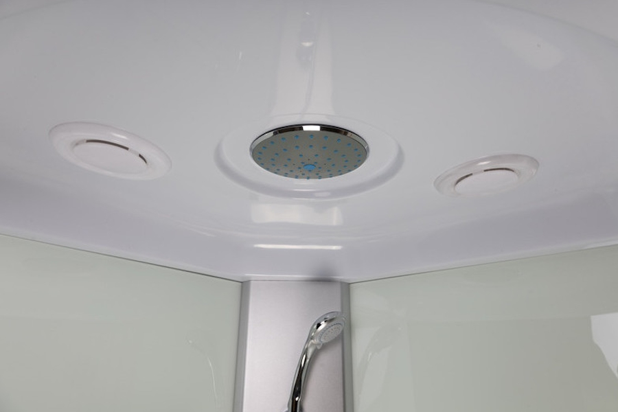 Душевая кабина Niagara Eco 4 100x100 см низкий поддон (детальная фотография), с раздвижными дверьми