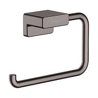 Бумагодержатель Hansgrohe AddStoris шлифованный черный хром