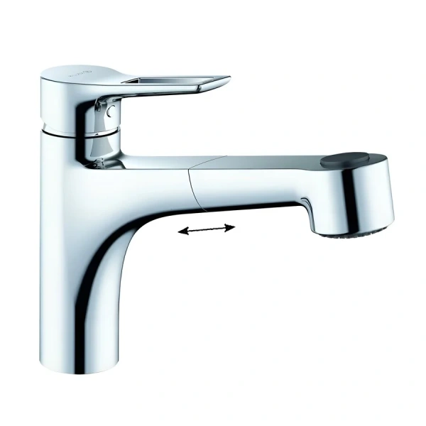 Смеситель для кухни Kludi Mix для безнапорных водонагревателей 329420562 (детальная фотография)