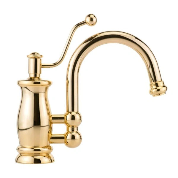 Смеситель для раковины Migliore Vivaldi золото 19546 (детальная фотография)