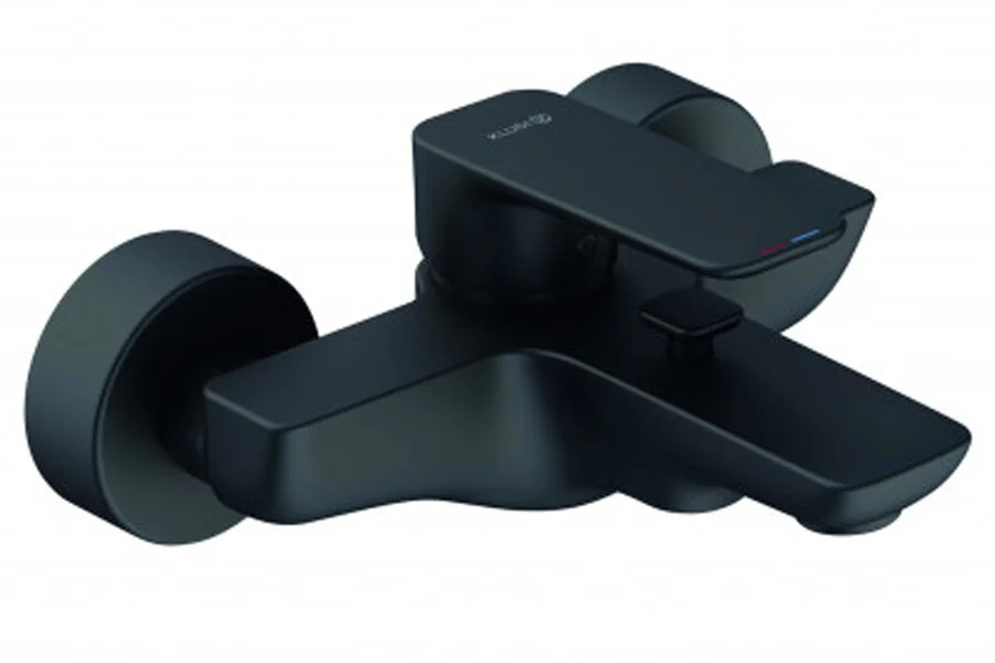 Смеситель для ванны Kludi Pure&Style черный 406813975 (детальная фотография)