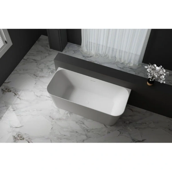 Ванна акриловая Abber 160x75 см белая AB9223-1.6 (детальная фотография)