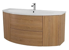 Тумба под раковину подвесная Cezares Eden 121 см Rovere Tabacco