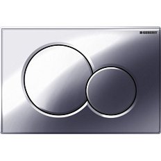 Клавиша смыва Geberit Sigma 01 хром глянцевый