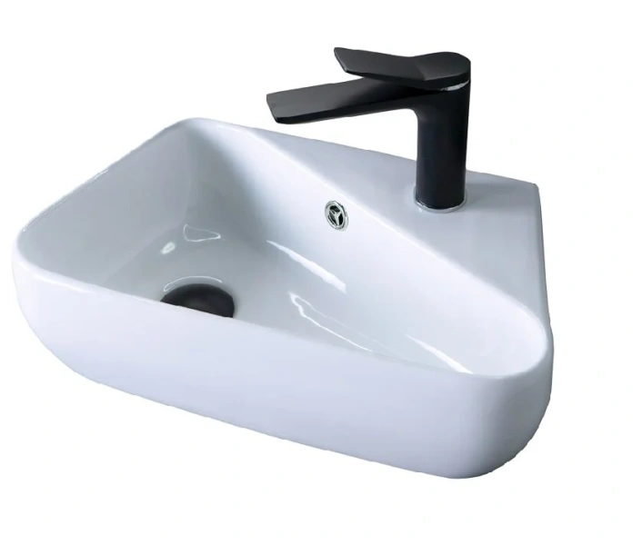 Раковина GID Suspendido N9275R 45 см правосторонняя 61107R (детальная фотография), подвесные, пристенные