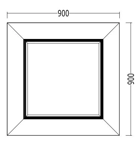 Зеркало для ванной, цвет полуглянцевый Rubin, Devon&Devon Clarence EFSEASONRU (детальная фотография), по запросу