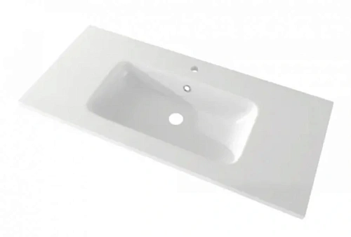 Раковина мебельная Cezares 101 см из искусственного мрамора - фото 3